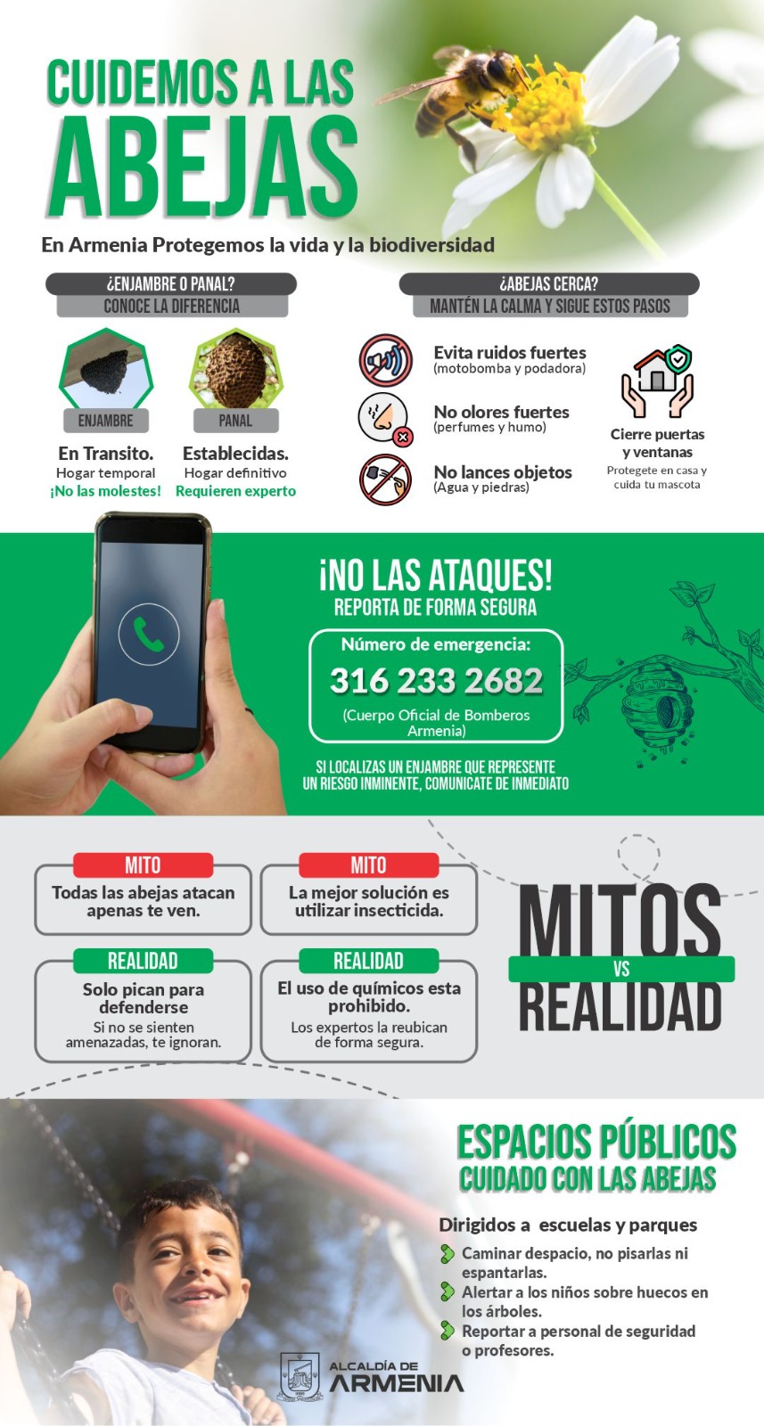 CUIDEMOS LAS ABEJAS